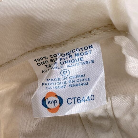 5/$25 Telegraph Cove British Columbia Beige Embroidered Adjustable Fit Ball Cap - Picture 13 of 14